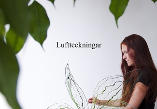 Luftteckningar - en bok om det som växer ur Ulrika Berges händer. 2017 © Ulrika Berge