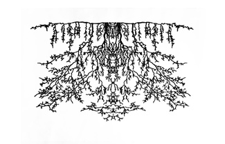 "Emblem", skiss längd  1.40 x 1 m © Mona Petersson