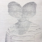 Förändring VI. Screentryck, vävning. Foto: Maria Hägglund © Maria Hägglund