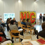 Antippa på Iaspis, Anarkakören 2009 © Vitcoria Brännström Foto: Maria Andersson