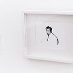 Da, über die Alpen schwebst du 2011, blyertsteckning, fotograf Hans Johansson © Maria Sandstig