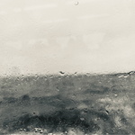 Havet piskar sig ettrigt och vilsamt mot rutan, Iphonefoto, ©Mona Petersson 