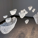 Field-en armada, textilt glas, en egen utvecklad teknik ©Ditte Johansson