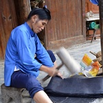 Möte i tid och rum genom den stora färgen - indigo © Leyun Wang