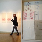 Frida Berntsson, Hälsinglands museum 2015. Foto I. Bergström © Arvbetagelse