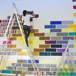 Byta Blick-en lek med skarvar, Rättviks konsthall 2007 © Byta Blick