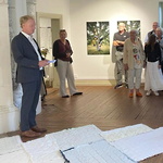 Vernissage, Mats Jansson inviger. Ett lagerarbete © Arvbetagelse