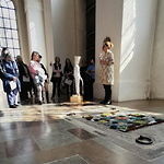 Konstnärssamtal/ vernissage, "Inner and Other Nature". Katarina kyrka 2023 © Maria Wahlgren