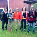 Samling vid Granhöjd, 2016 ©Victoria Brännström, Maria Sandstig, Lotte Nilsson-Vällima, Hannah Streefkeerk, Kerstin Lindström